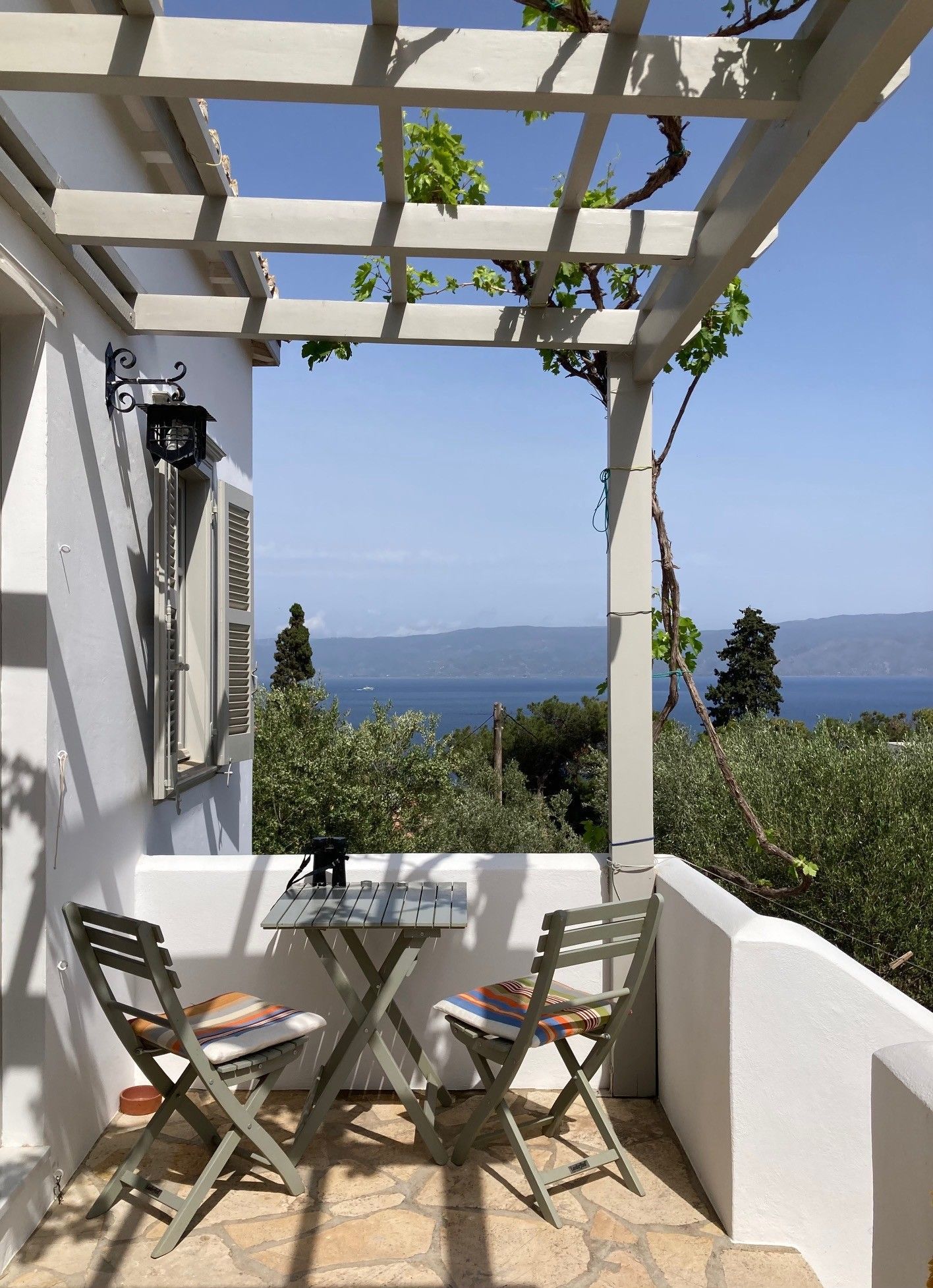 Analypsi House for holiday rentals on Hydra Island Greece. Perfect countryside house for a couple to enjoy wonderful scenery and views.
