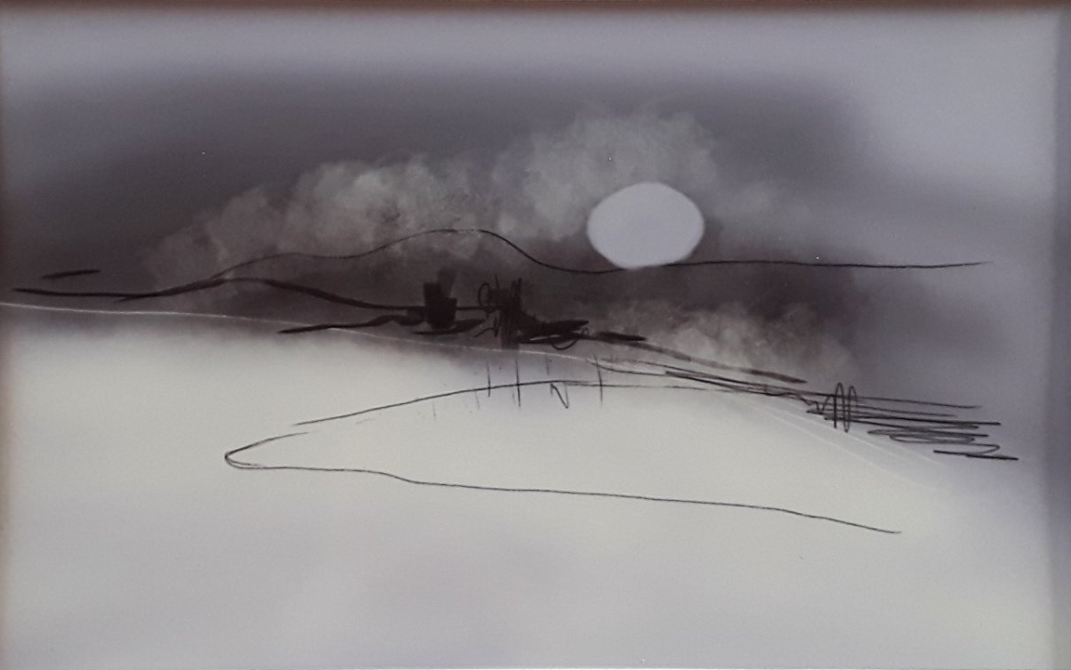 Paintings by Maribe Lambert-Markouizou - resident artists on Hydra Island Greece.