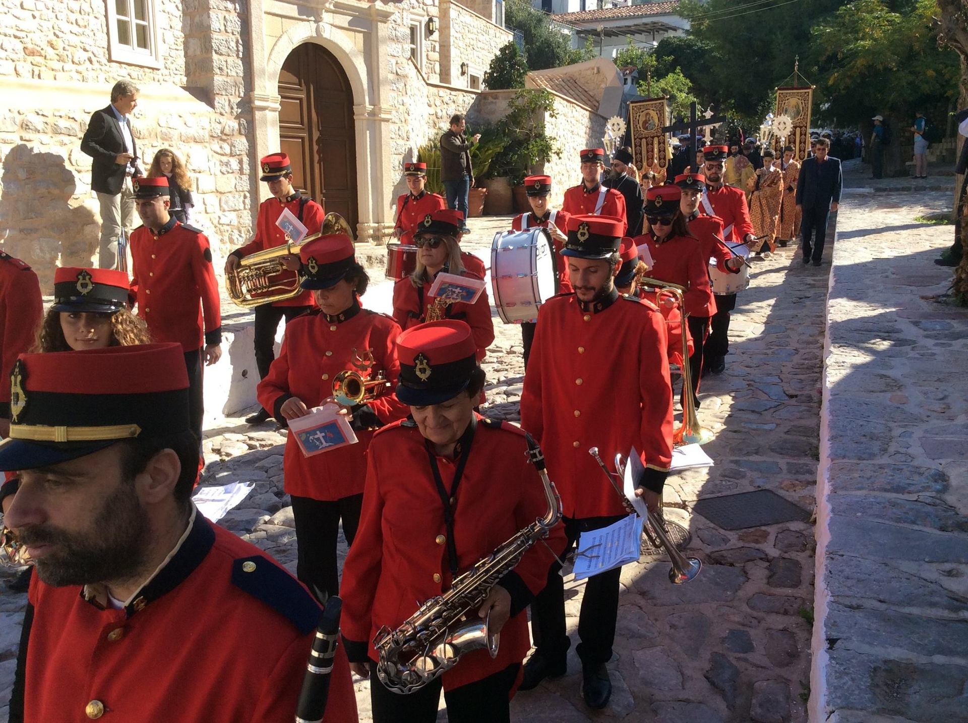Hydra Patron Saints Day, Ag. Konstantinos, Patron Saint of Hydra, Hydra Island Greece