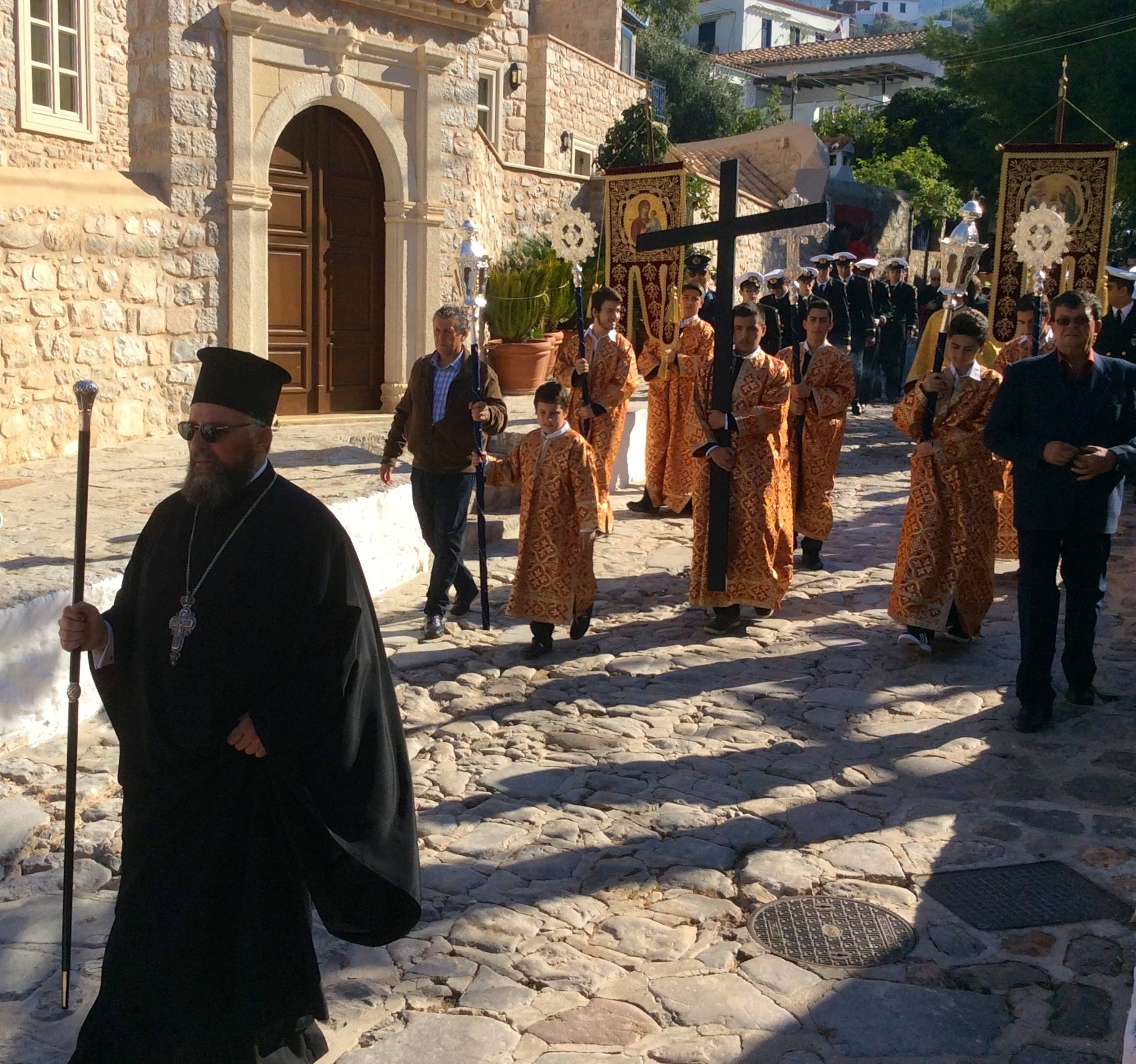 Hydra Patron Saints Day, Ag. Konstantinos, Patron Saint of Hydra, Hydra Island Greece