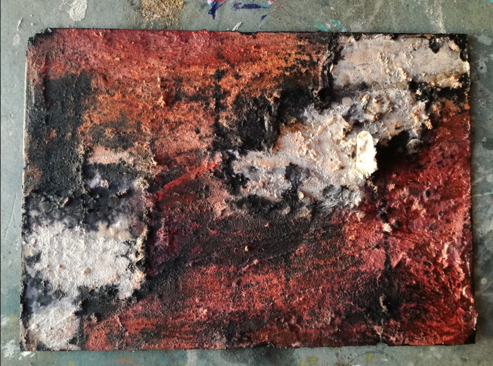 Artwork by Hydra artist Andreas Horstmann on Hydra island Greece. Arts & Culture  on Hydradirect.