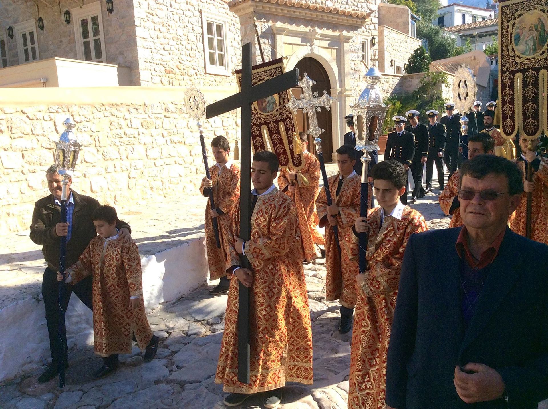 Hydra Patron Saints Day, Ag. Konstantinos, Patron Saint of Hydra, Hydra Island Greece