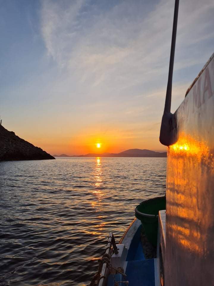 Hydra Fishing Trips with Dimitris on Hydra island Greece.