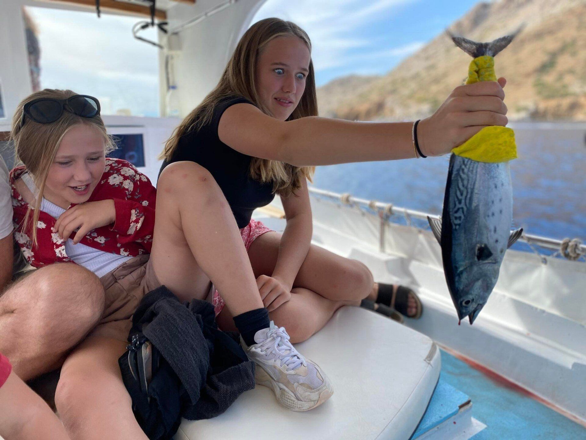 Hydra Fishing Trips with Dimitris on Hydra island Greece.