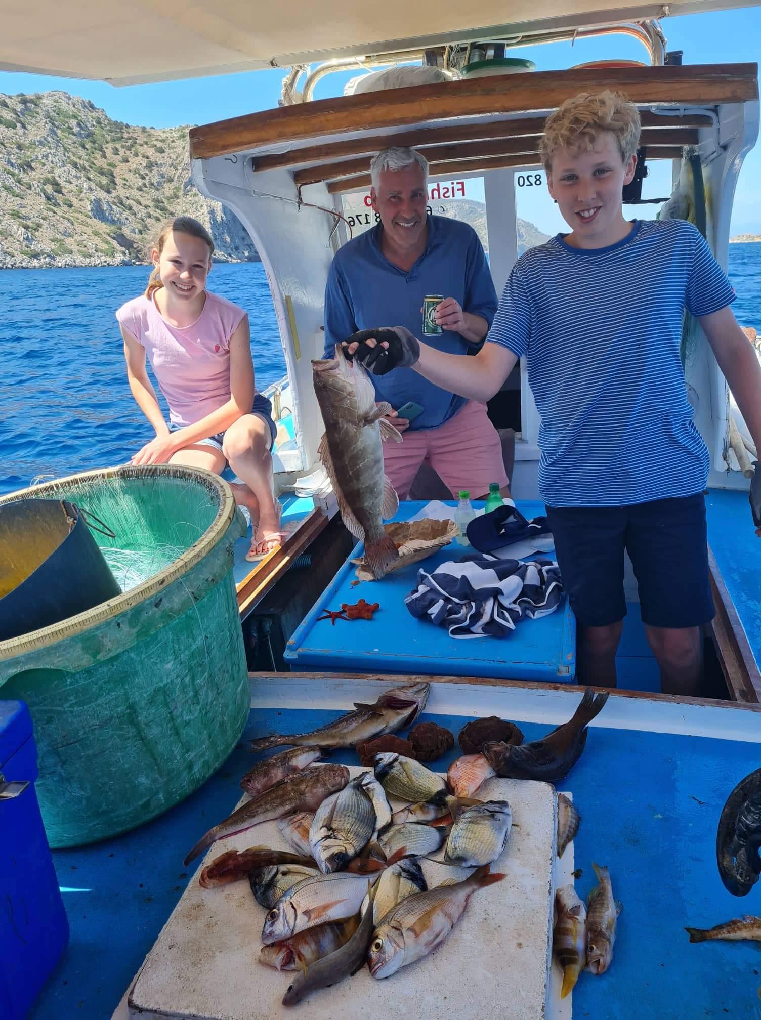 Go fishing with Dimitris of Hydra Fishing Trips and have fun on your Hydra Island Greece holiday.