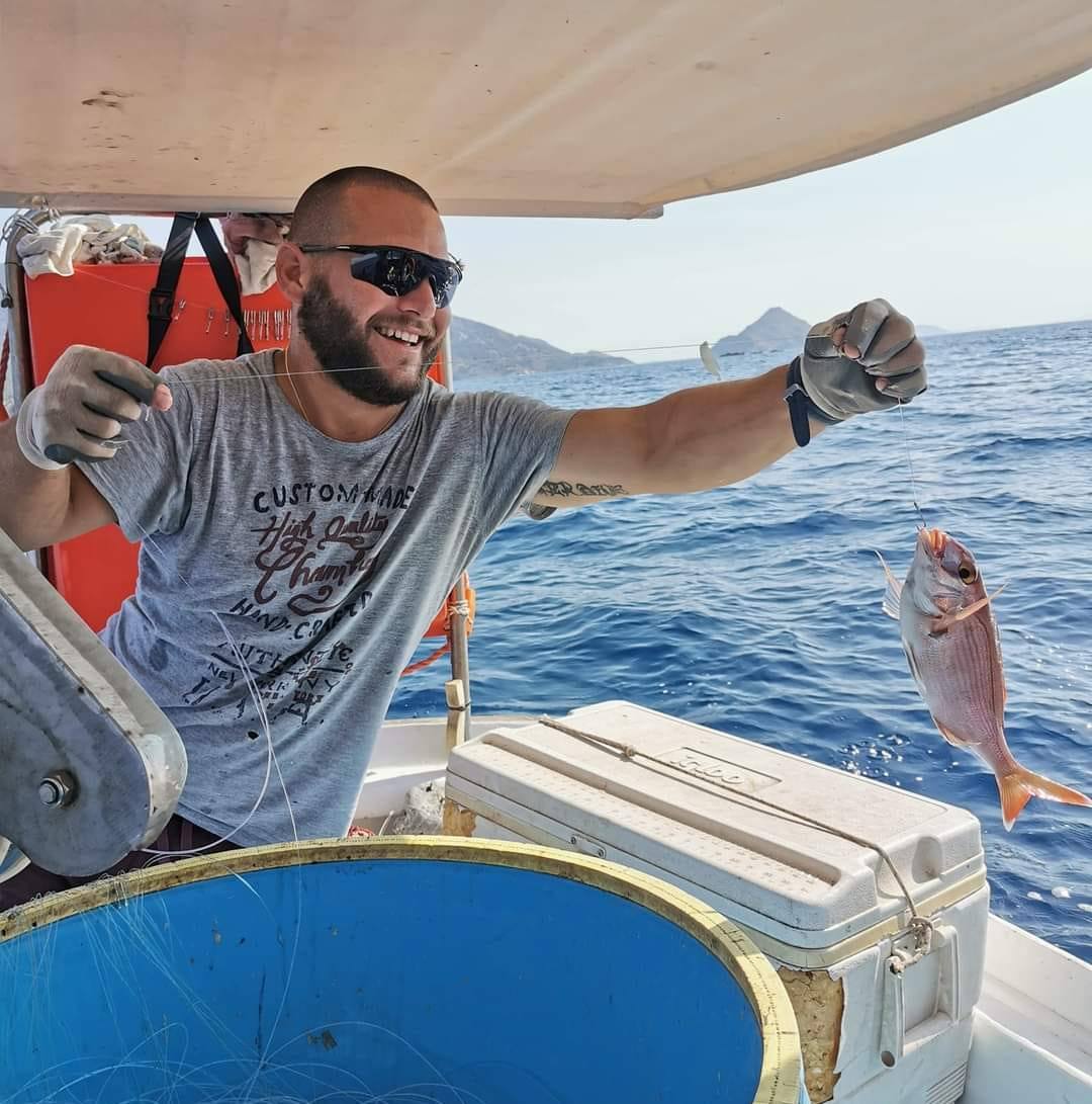 Go fishing with Dimitris of Hydra Fishing Trips and have fun on your Hydra Island Greece holiday.