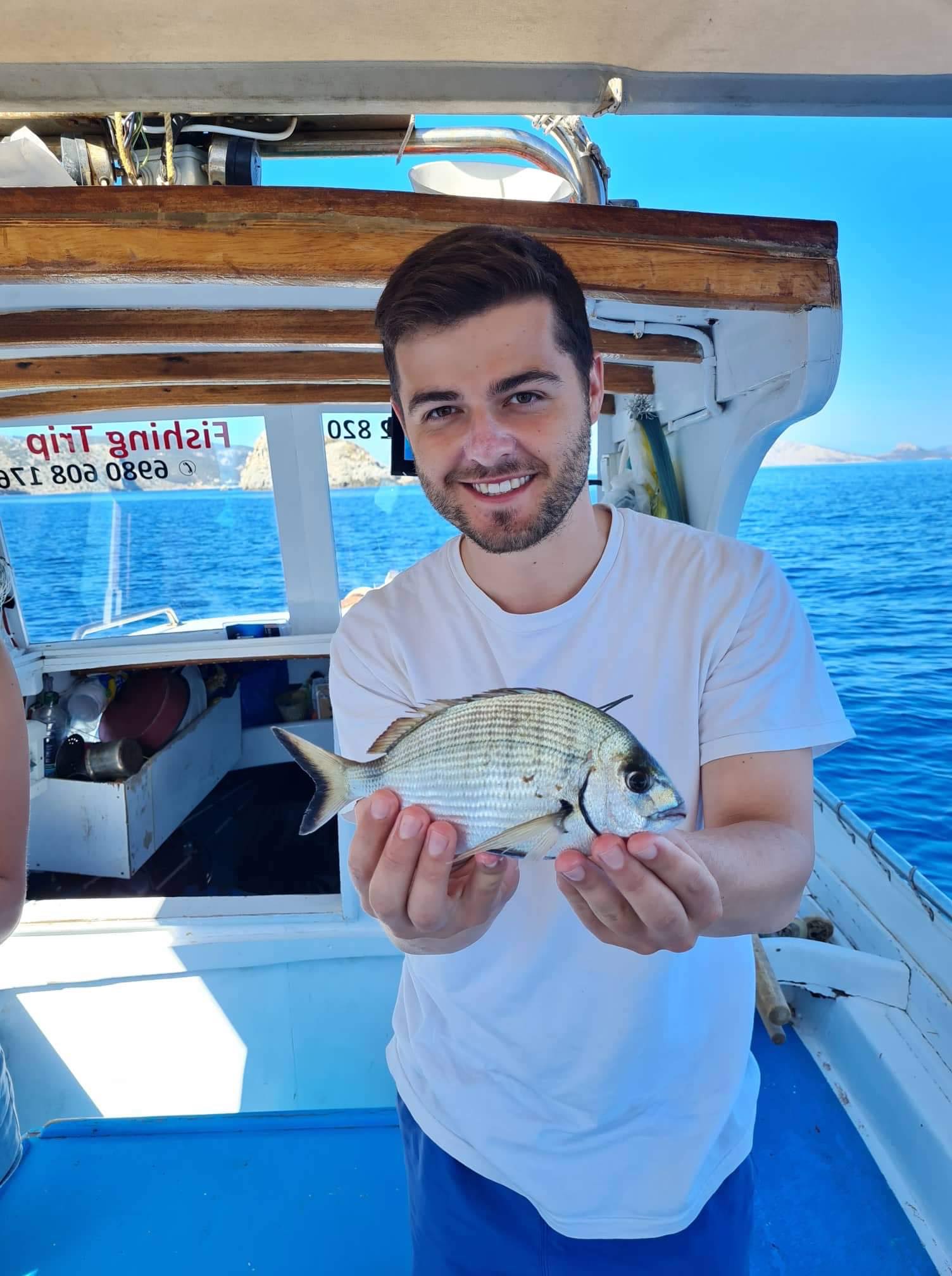 Go fishing with Dimitris of Hydra Fishing Trips and have fun on your Hydra Island Greece holiday.