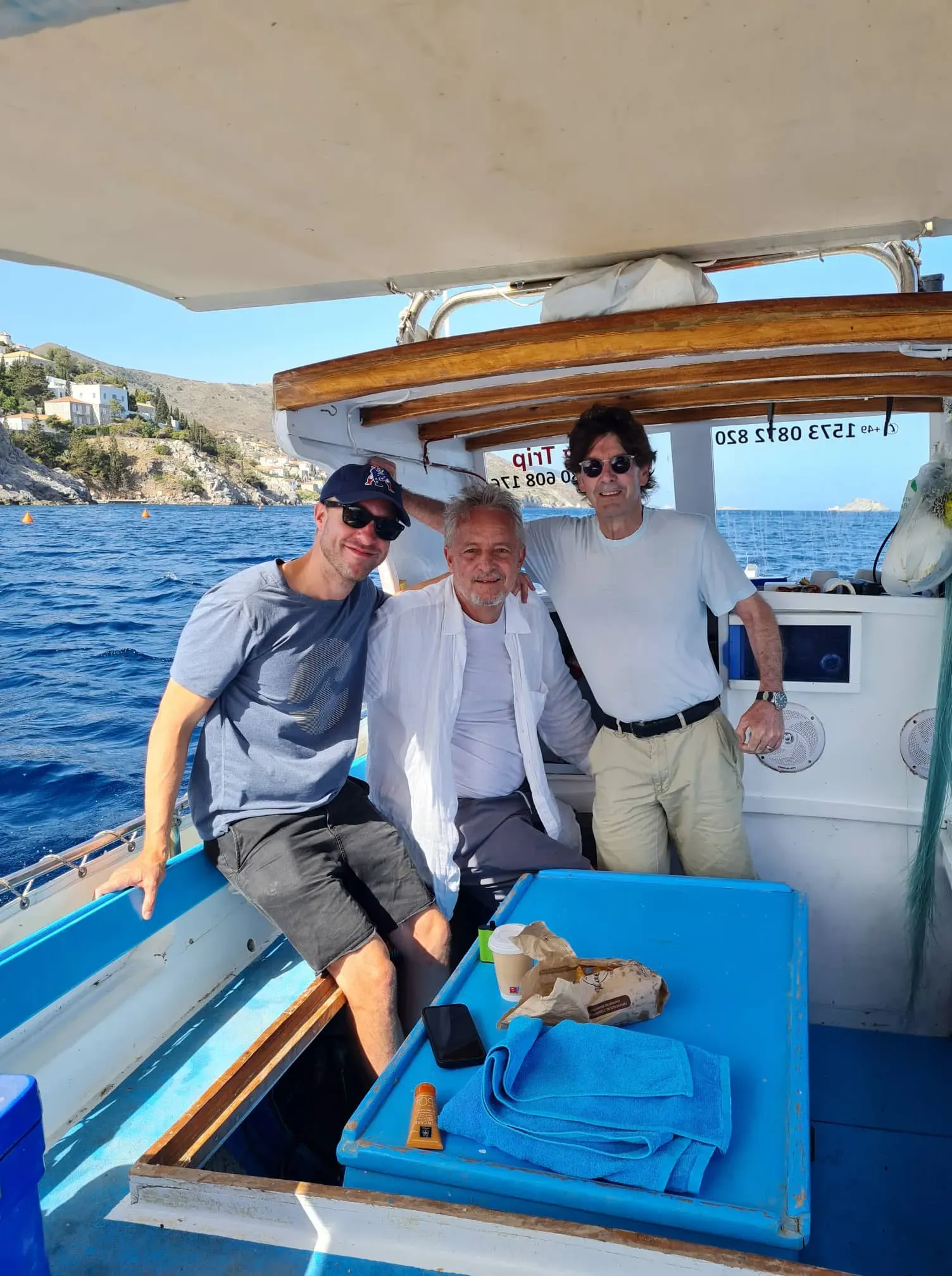 Hydra Fishing Trips with Dimitris on Hydra island Greece.
