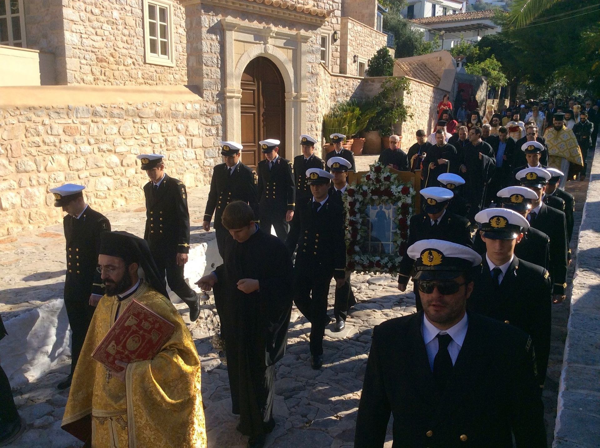 Hydra Patron Saints Day, Ag. Konstantinos, Patron Saint of Hydra, Hydra Island Greece