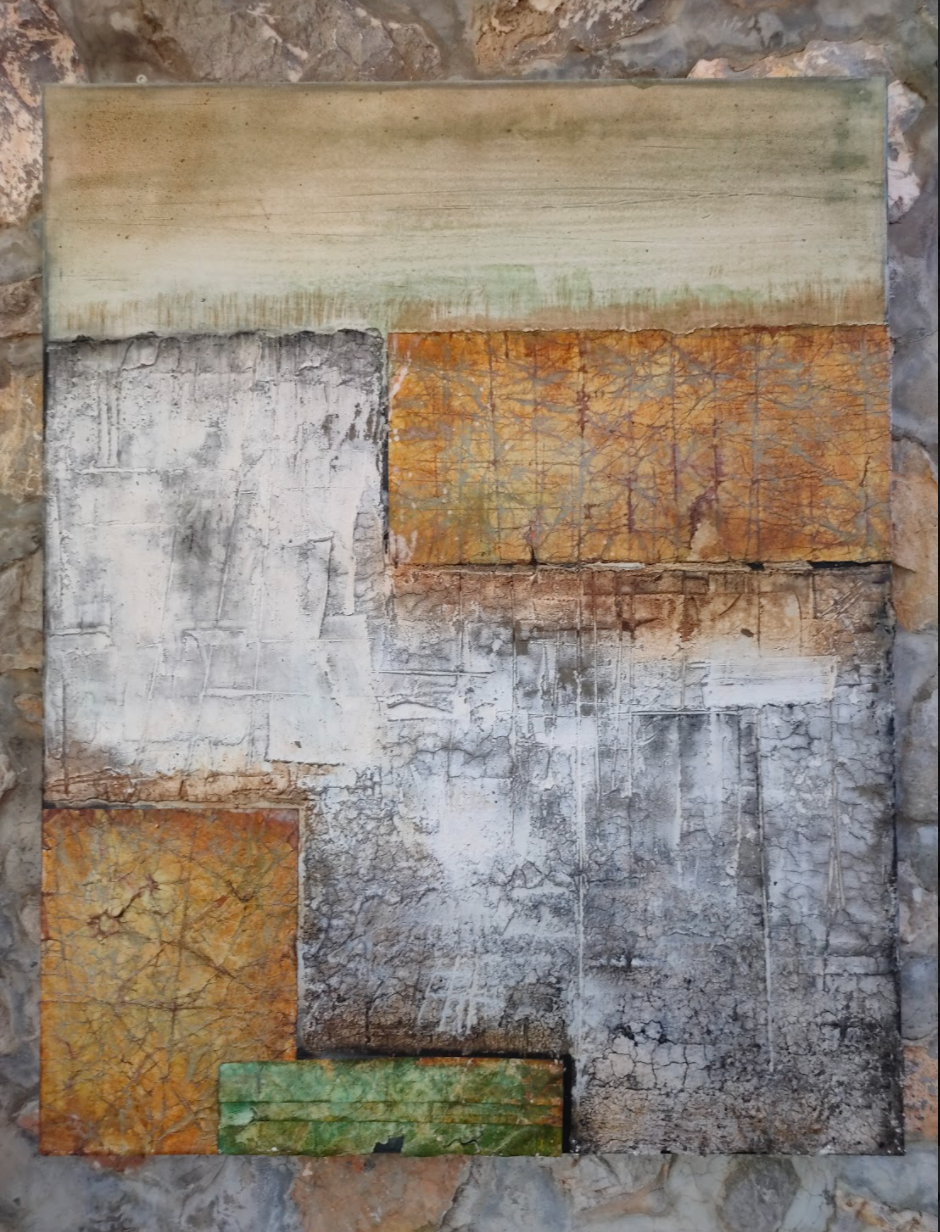 Artwork by Hydra artist Andreas Horstmann on Hydra island Greece. Arts & Culture on Hydradirect.