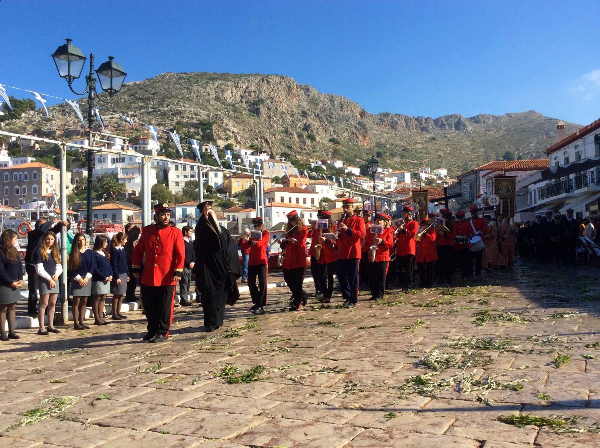 Hydra Patron Saints Day, Ag. Konstantinos, Patron Saint of Hydra, Hydra Island Greece