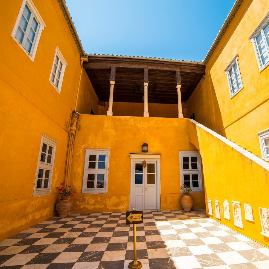 Lazaros Kountouriotis Mansion on Hydra Island Greece