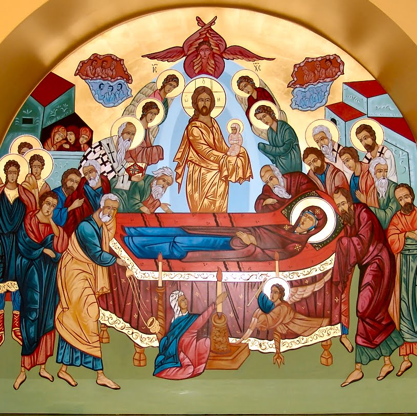 Assumption Day 15th August on Hydra Island Greece