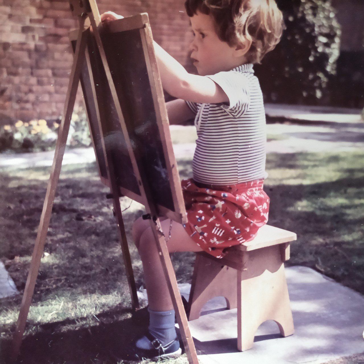 Jacqueline Savidge Jacqueline Savidge starting out - Artists on Hydra Island Greece.