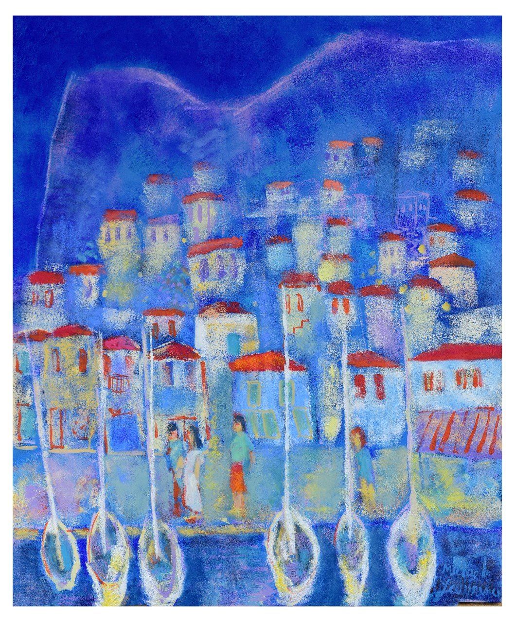 Michael Lawrence, 1943-2021, Artists on Hydra Island Greece