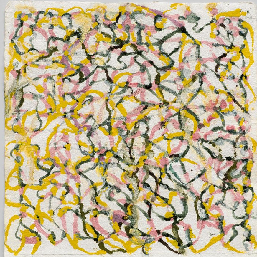 Brice Marden artists on Hydra Island Greece