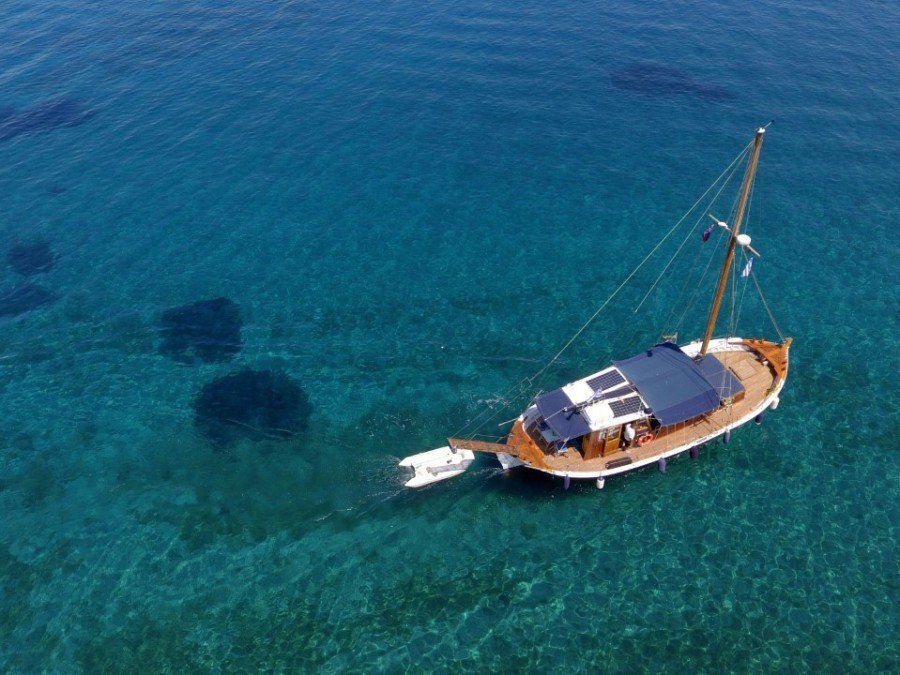Calypso, boat rental for your Hydra Island Greece holidays.