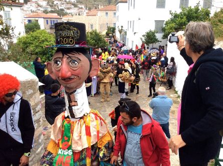 Carnival on Hydra Island Greece