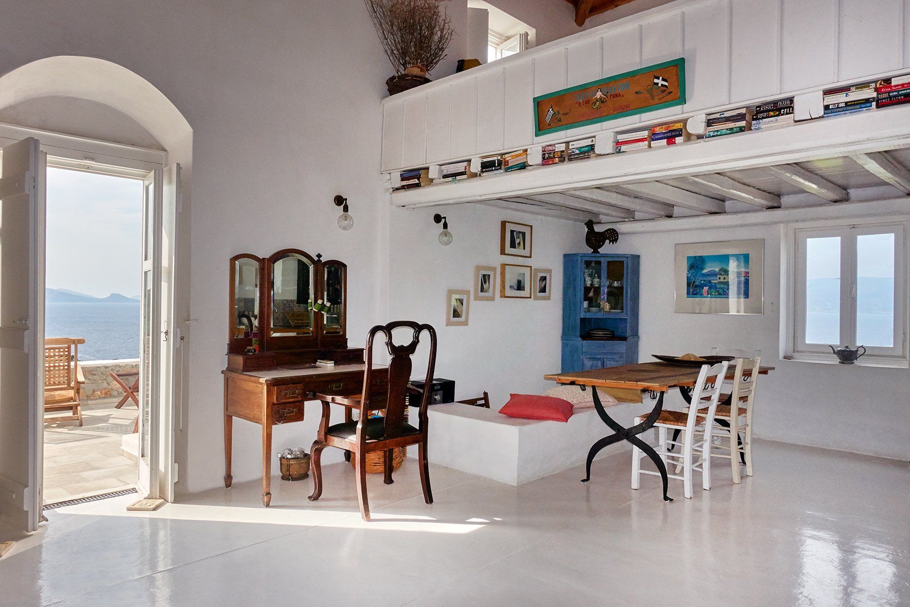 Evdokia House - Hydra holiday house rentals, on Hydra Island Greece.