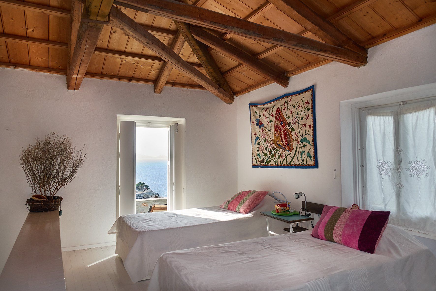 Evdokia House - Hydra holiday house rentals, on Hydra Island Greece.