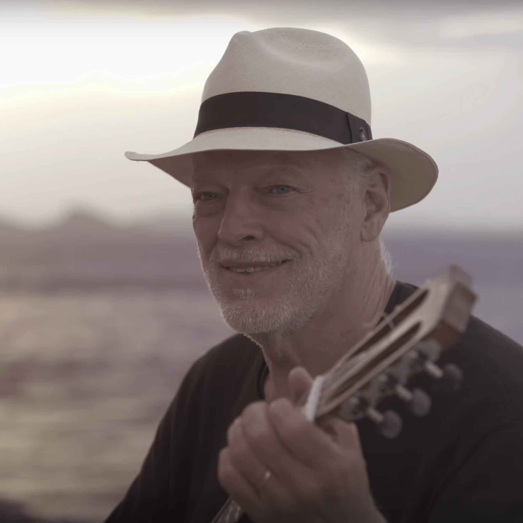 David Gilmour, musicians on Hydra Island Greece