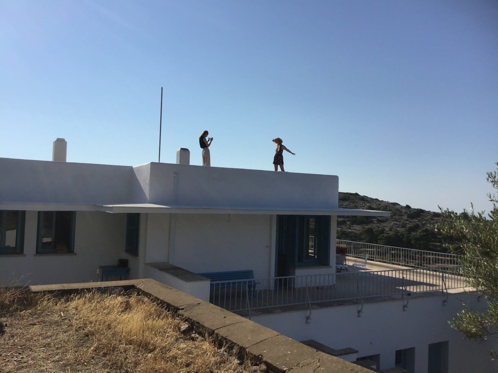 Ag Anargyros name day service and open house at Episkopi as guest of Sotirios Iliadis, July 4th 2020 on Hydra Island Greece.