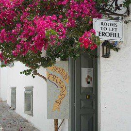 direct contact details so you can book at the erofili pension in hydra town on hydra island greece without having to pay agent's addons or commission.