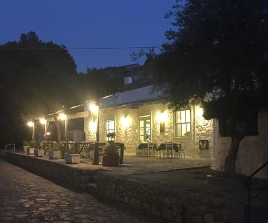 Giasemi Taverna on Hydra Island Greece