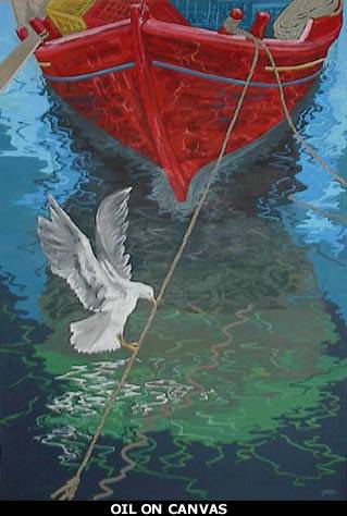 Δημήτρης Αλεξάνδρου Φατούρου, Dimitris Alexandros Fatouros, Artists on Hydra Island Greece.