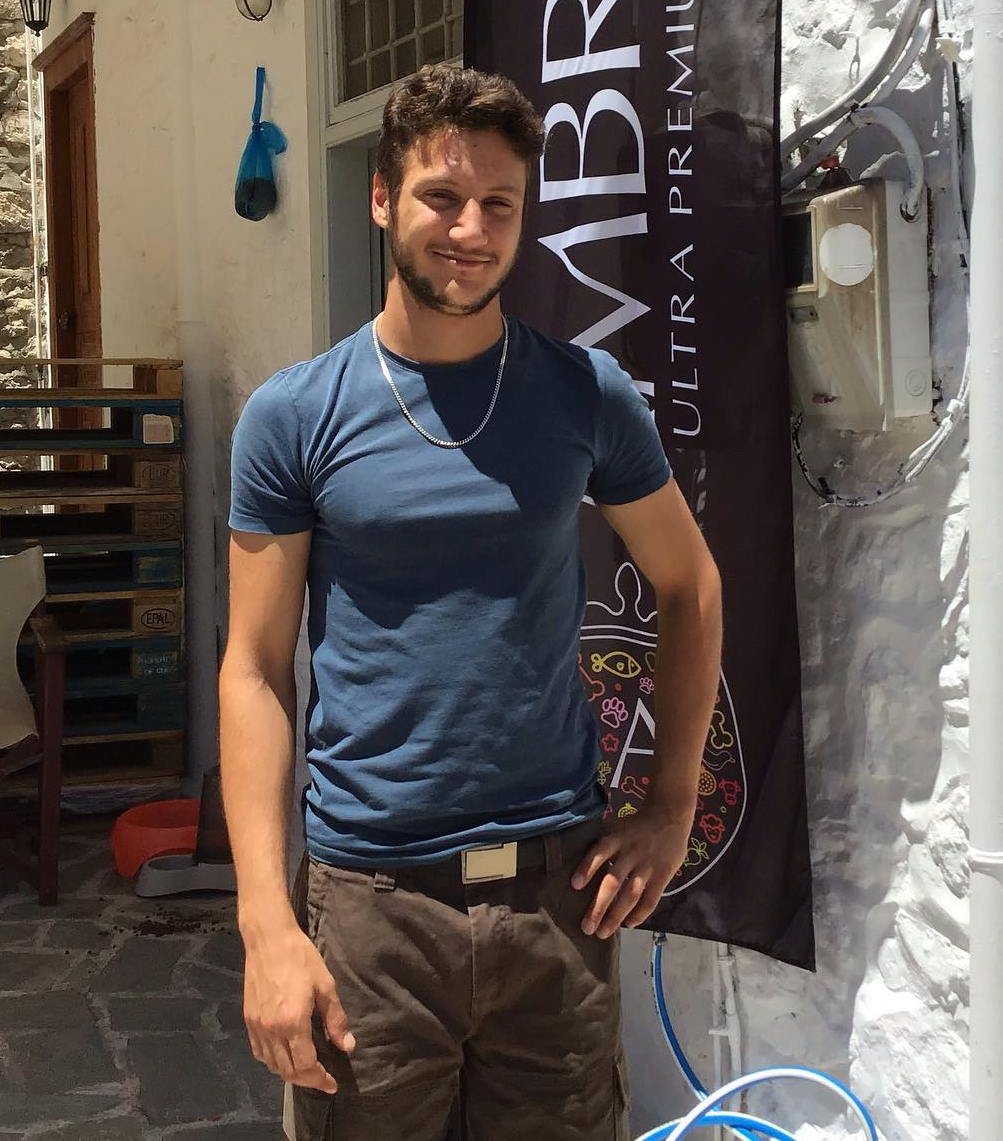 George Rabias George Rabias Petshop on Hydra Island Greece, on the HYDRADIRECT shops & services pages