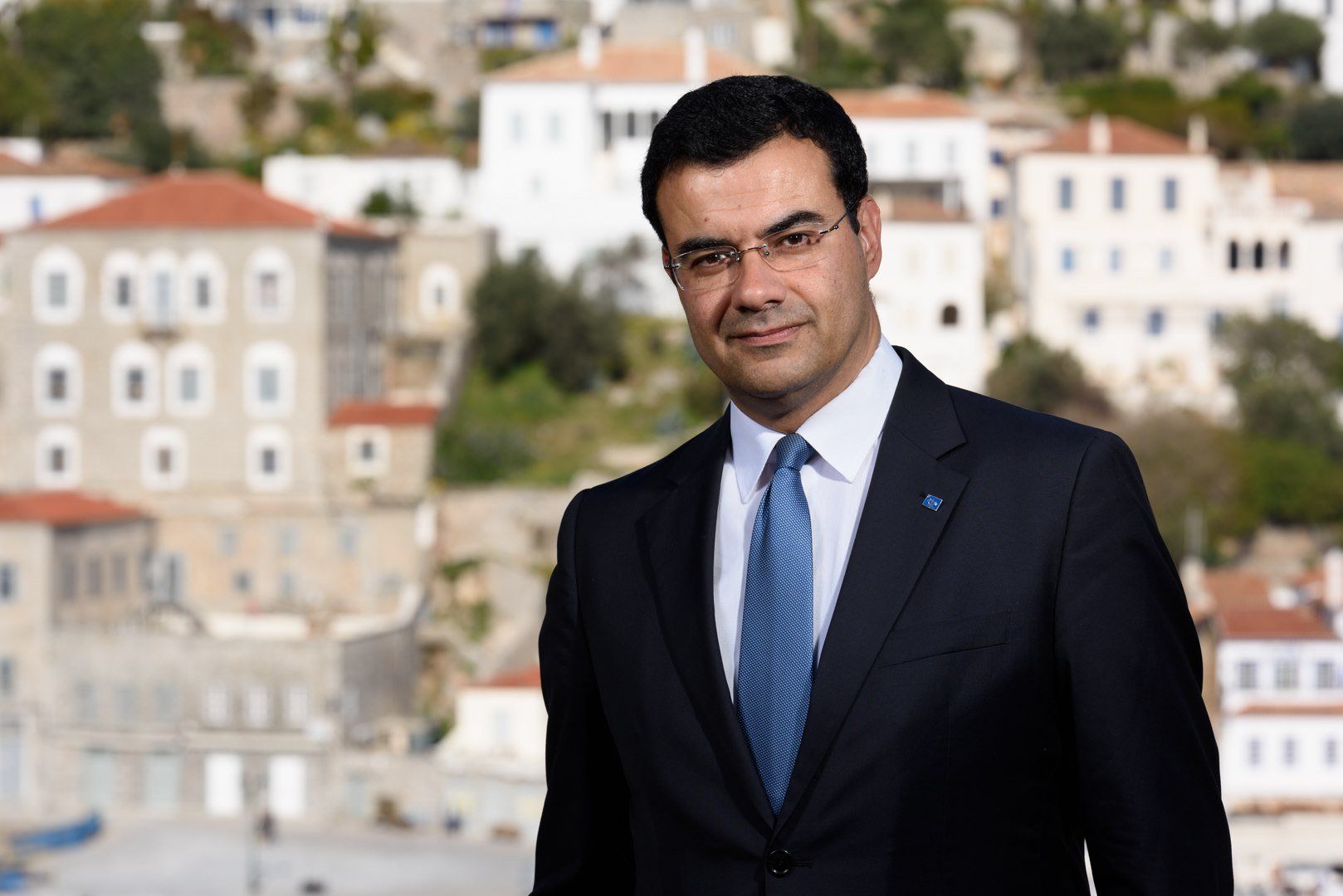 George Koukoudakis the Mayor of Hydra Island Greece.