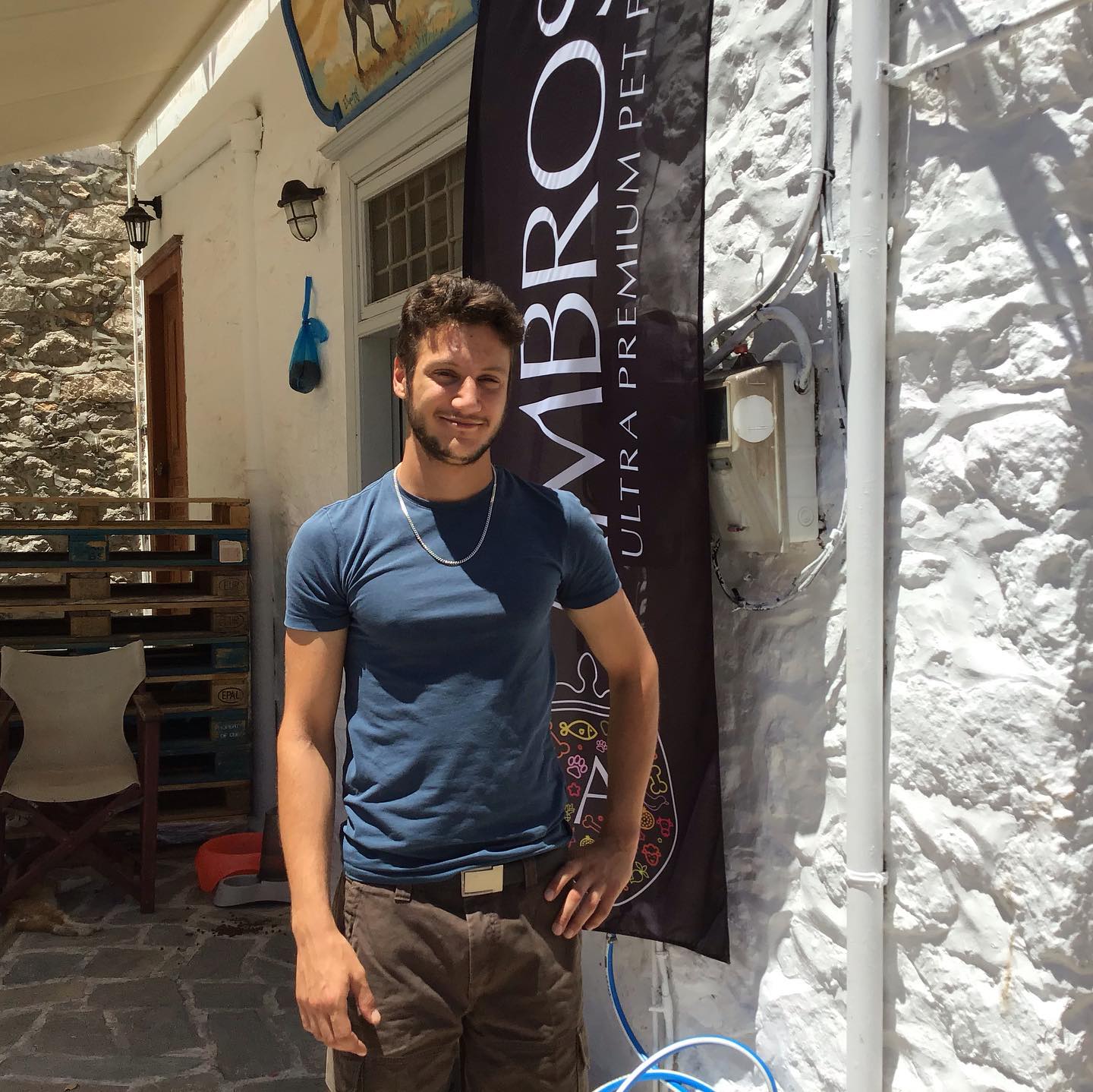 George Rabias Pet Shop on Hydra Island Greece