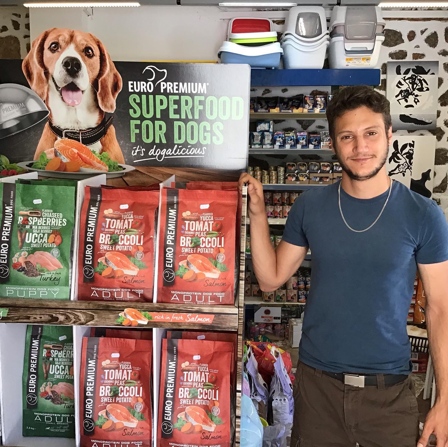 George Rabias Petshop on the Greek Island of Hydra.