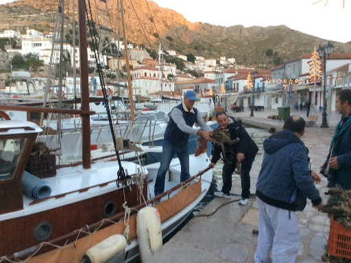 8th of January Winter Holidays on Hydra Island Greece, on HydraDirect