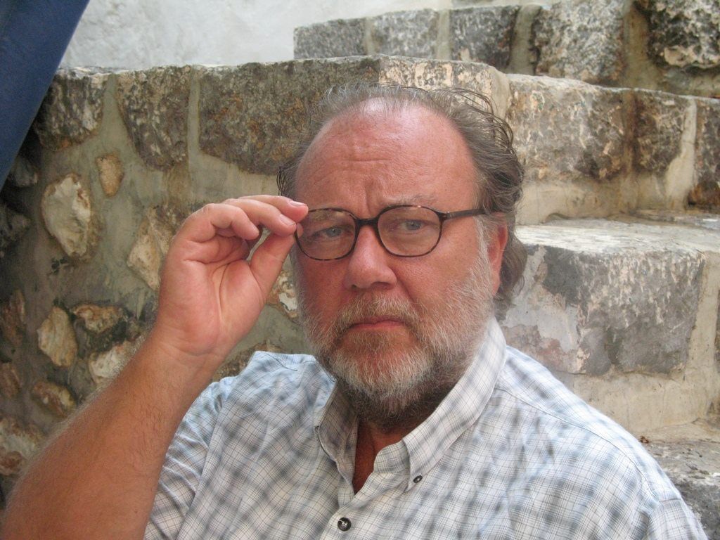 Henry Denander - Artist on Hydra Island Greece.