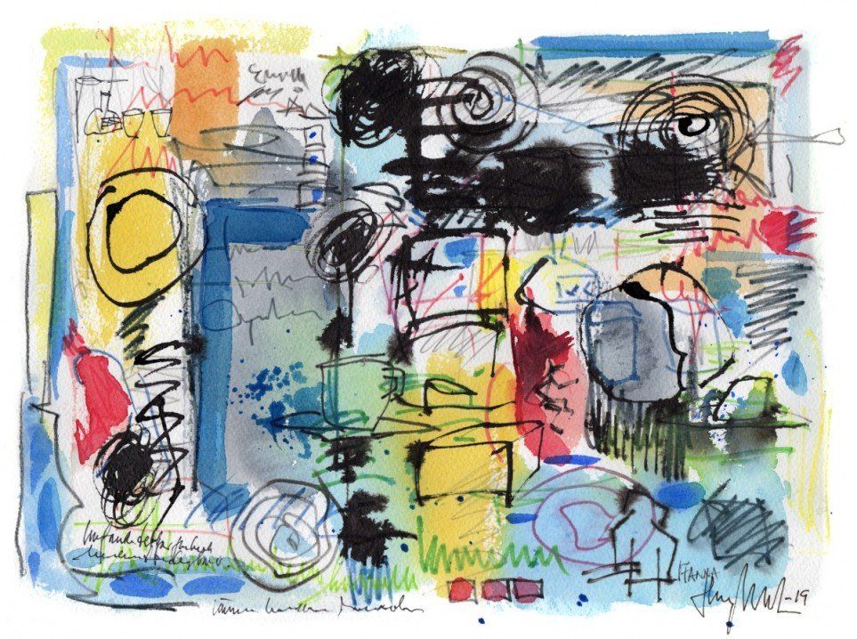 Henry Denander, Artist on Hydra Island Greece