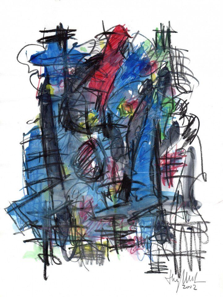 Henry Denander, Artists on Hydra Island Greece