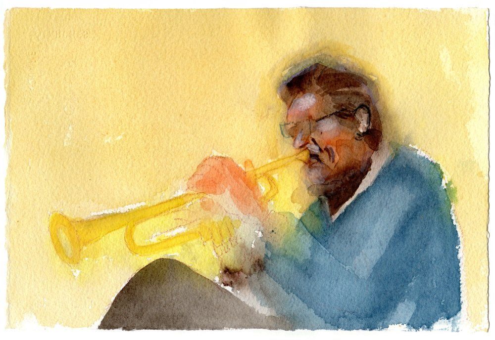 Henry Denander, Artist on Hydra Island Greece