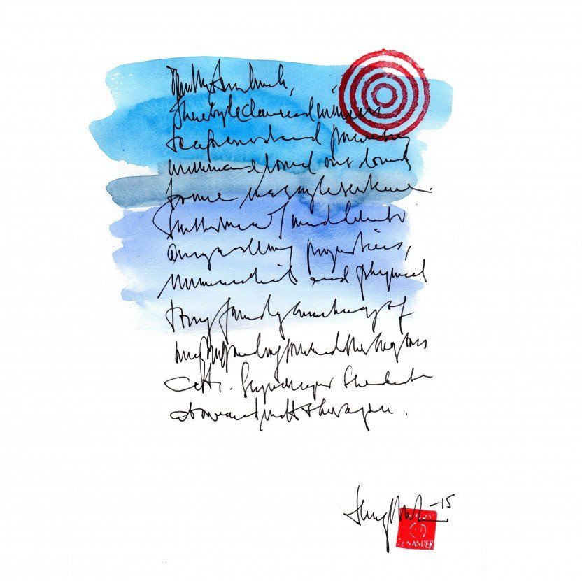 Henry Denander, Artist on Hydra Island Greece