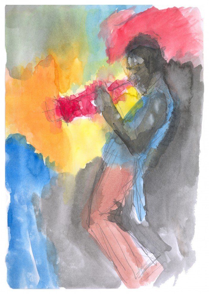 Henry Denander, Artist on Hydra Island Greece