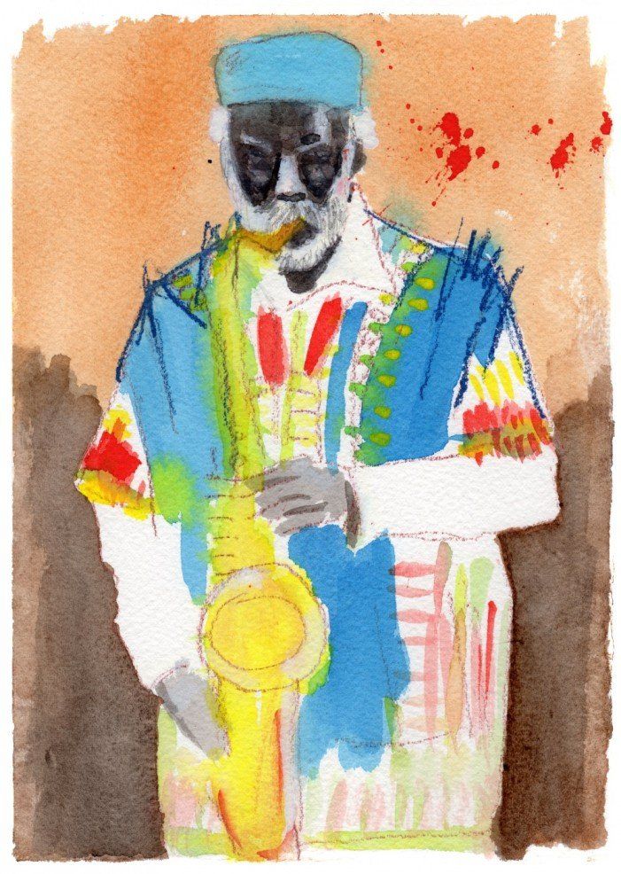 Henry Denander, Artist on Hydra Island Greece