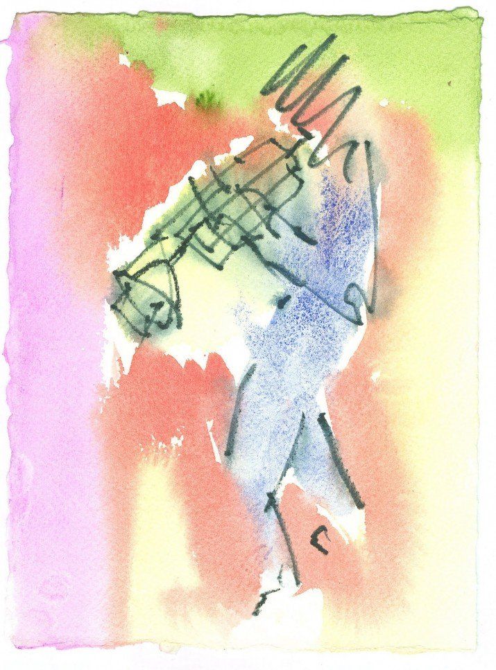 Henry Denander, Artist on Hydra Island Greece