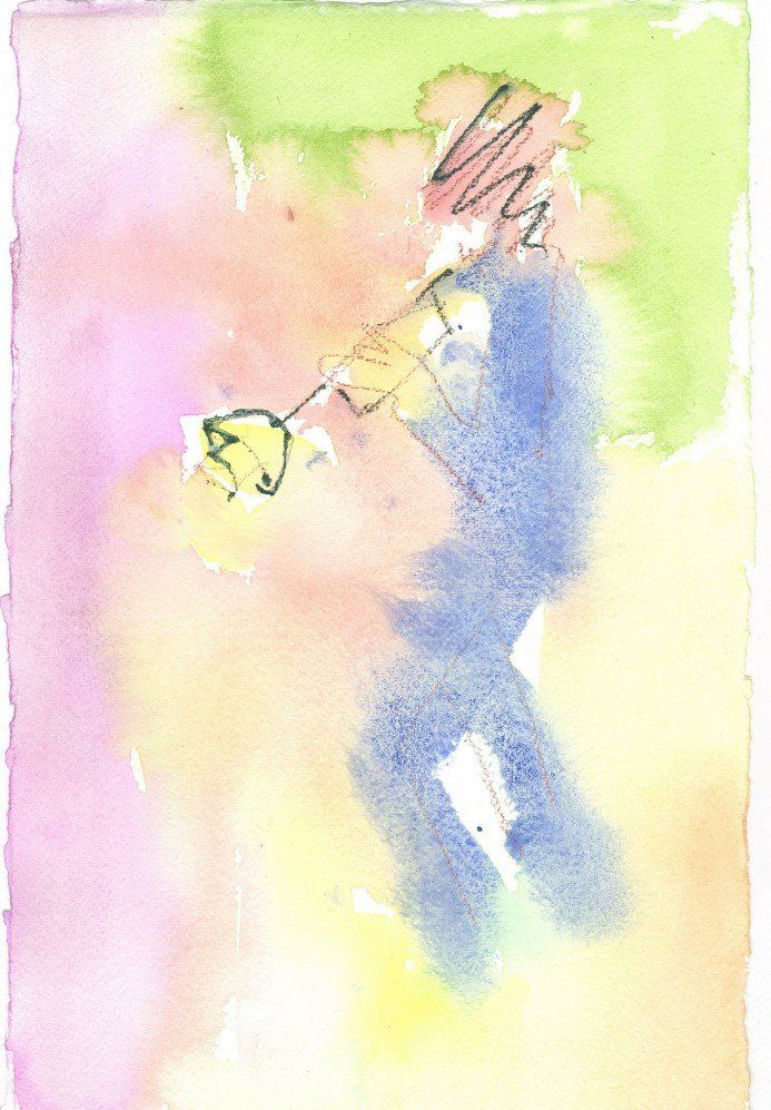 Henry Denander, Artist on Hydra Island Greece