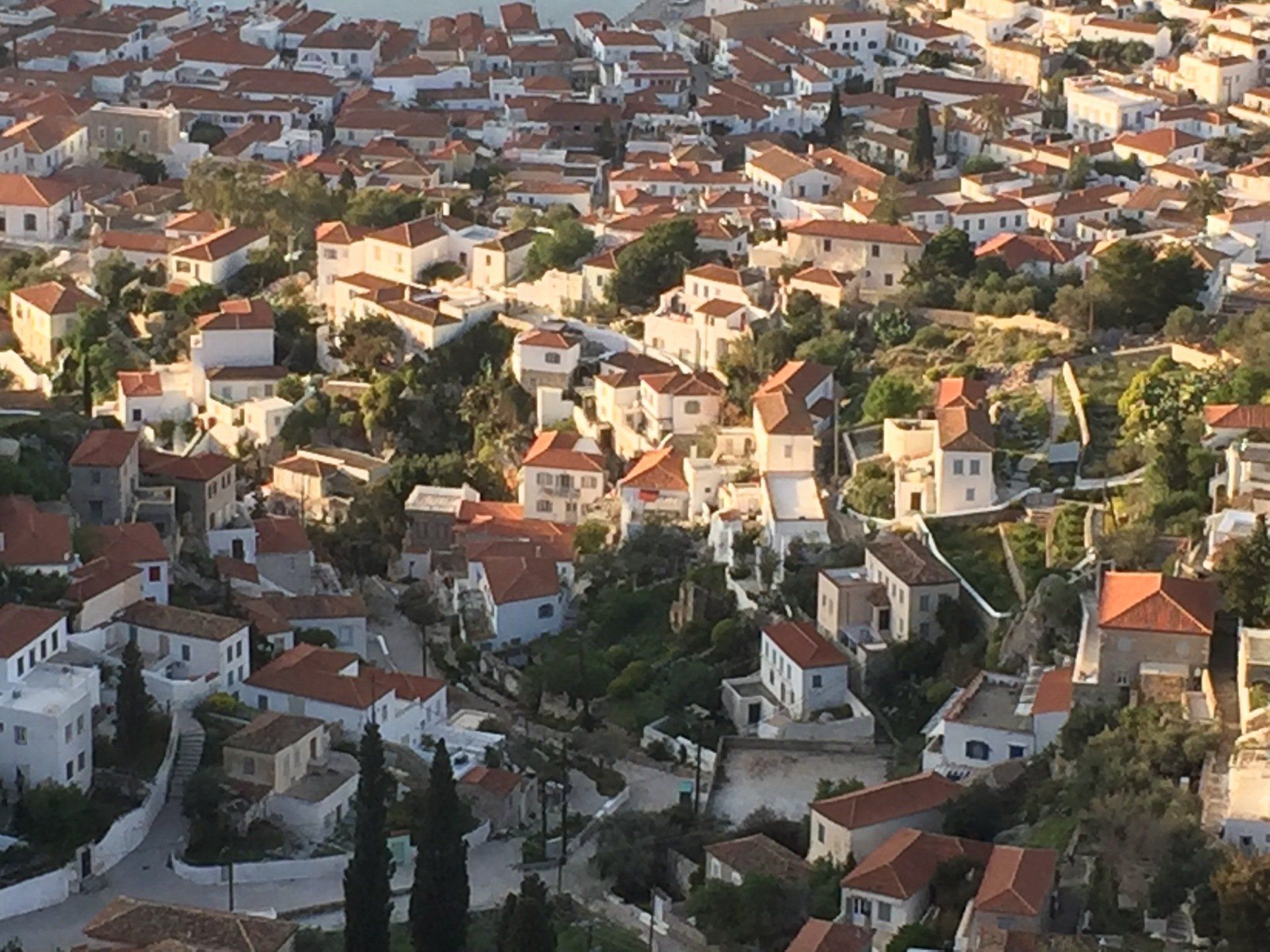 Kala Pigadia area of Hydra Island Greece
