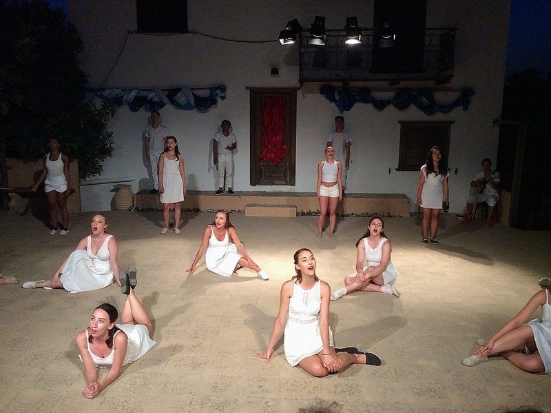 Hydrama Theatre & Arts Centre in Vlychos on Hydra Island Greece