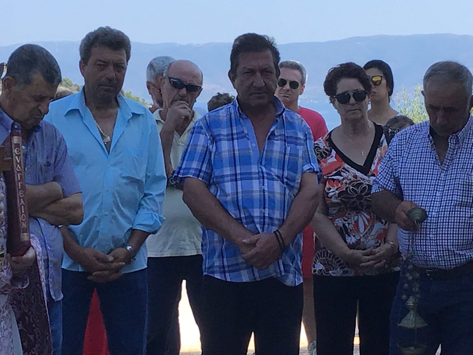 Ag Anargyros name day service and open house at Episkopi as guest of Sotirios Iliadis, July 4th 2020 on Hydra Island Greece.