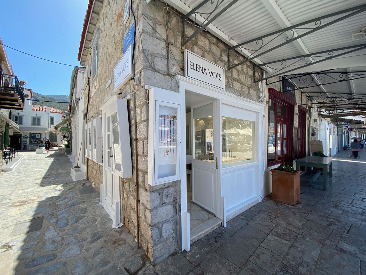direct contact details for elena votsi shop on hydra island greece