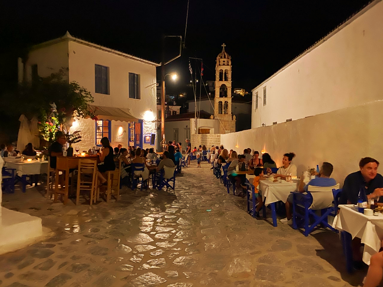 Caprice Restaurant on Hydra Island Greece
