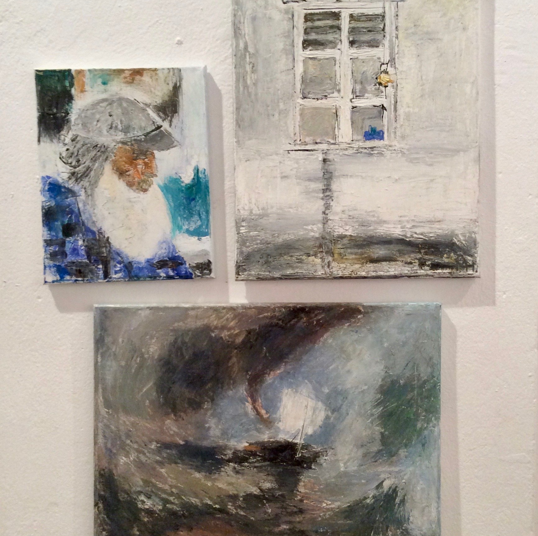 Community art lessons on Hydra Island Greece.