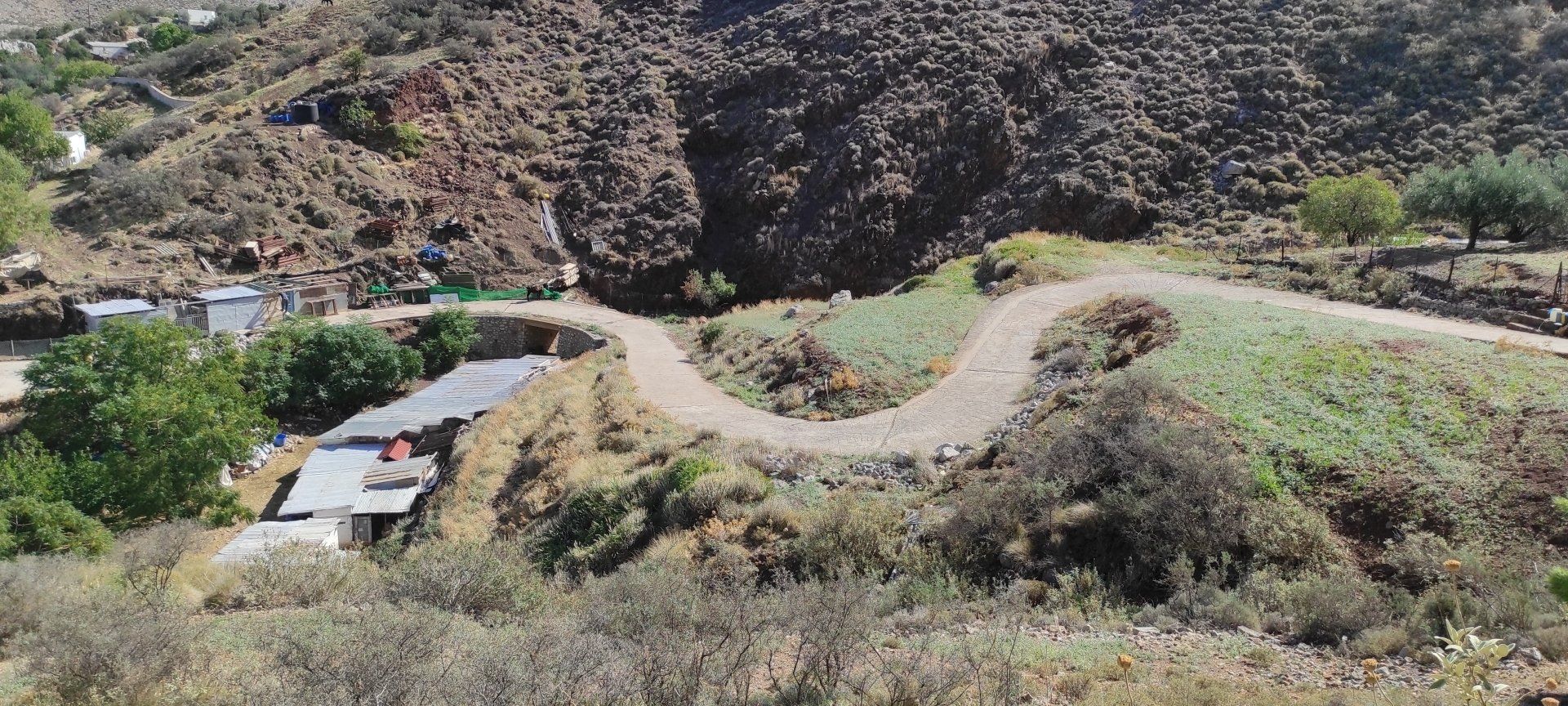 Kala Pigadia Area of Hydra Island Greece.